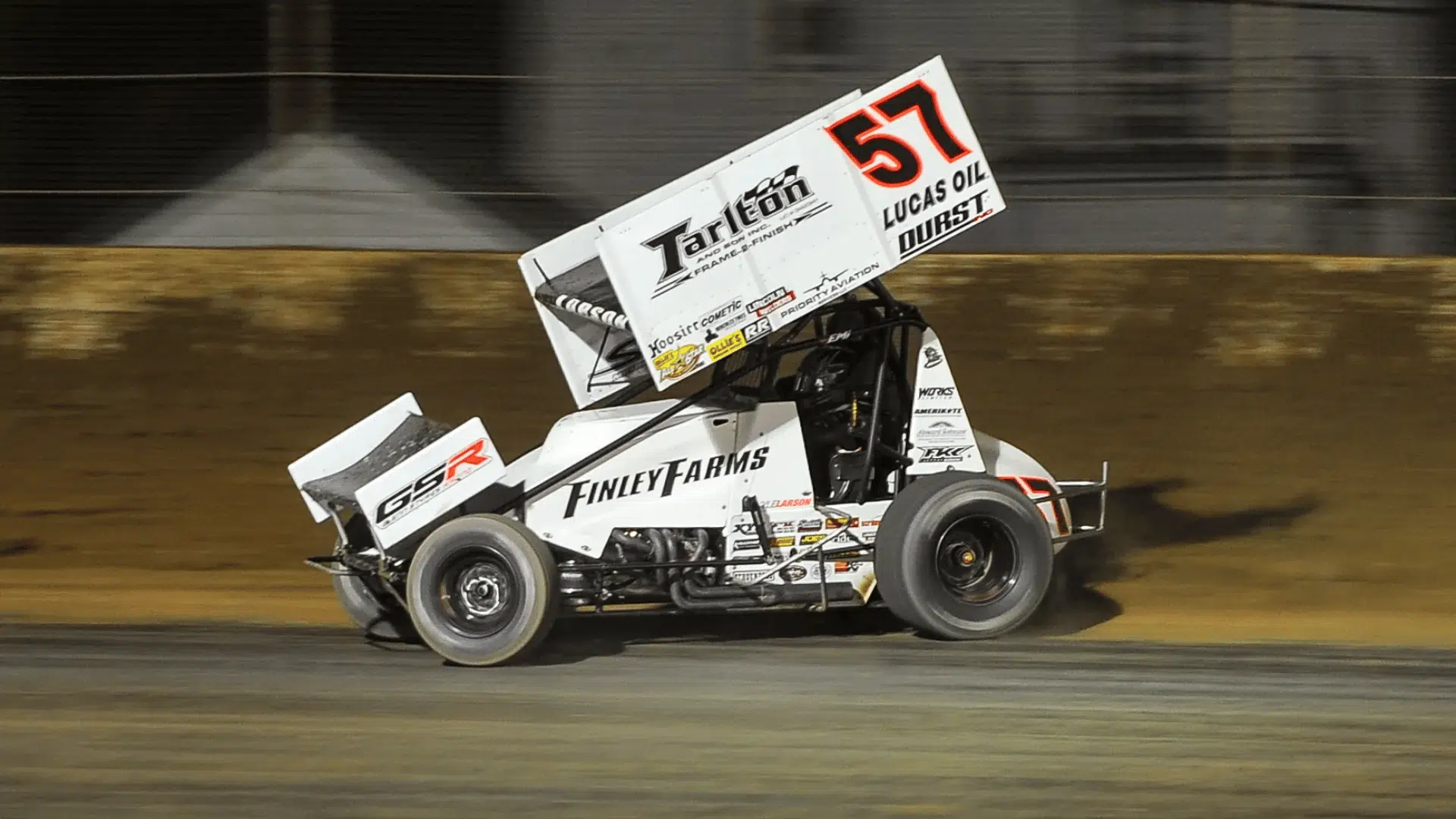 Kyle Larson dirt track racing