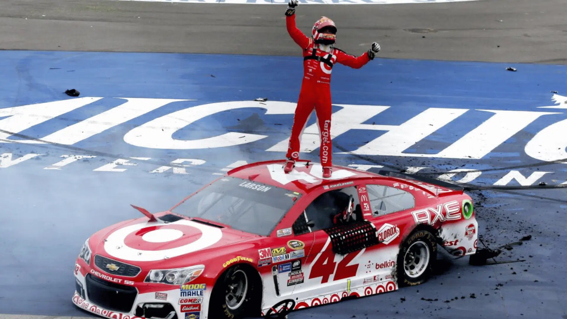 Kyle Larson first NASCAR win