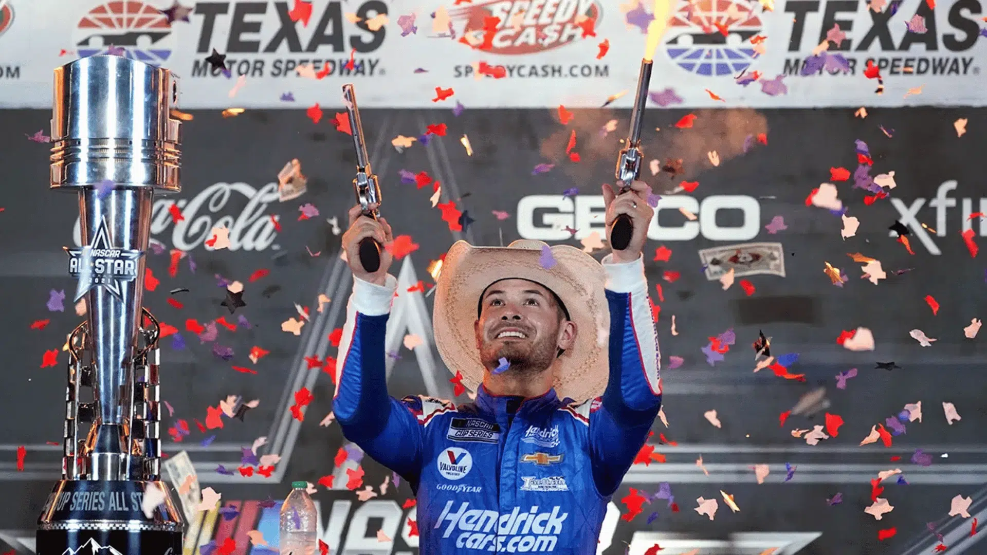 Kyle Larson made one of the greatest comebacks in NASCAR history
