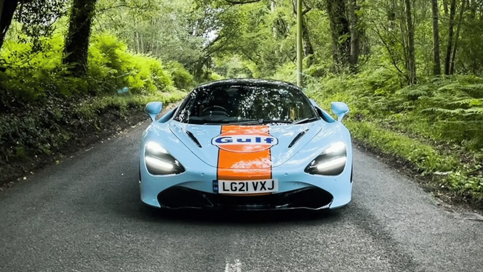 Landon Norris McLaren 720S