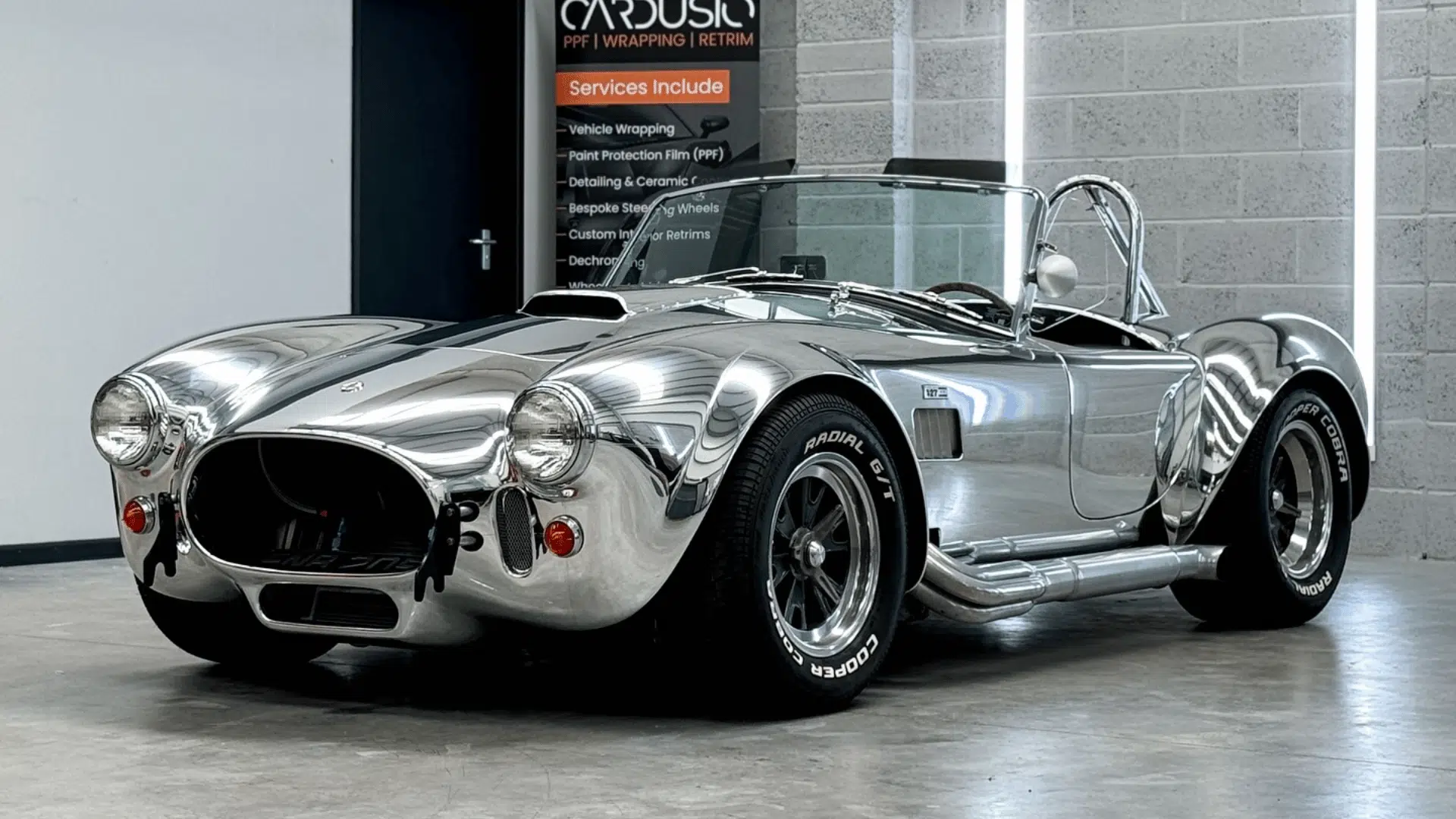 Landon Norris Shelby Cobra 427