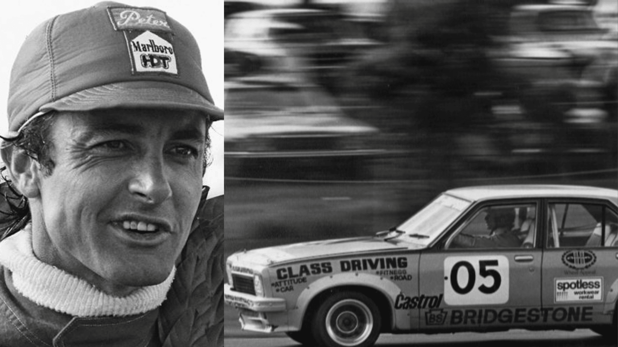 peter brocks racing career beginnings