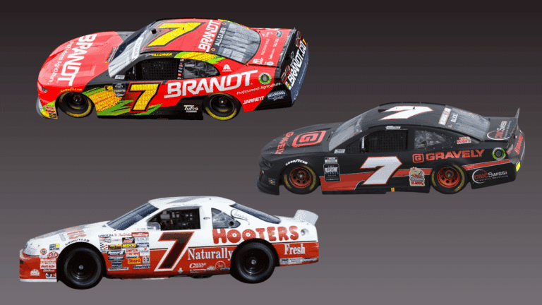 Cars 7 Missing Racers The Legacy of the number 7 in NASCAR - Magnumm k5