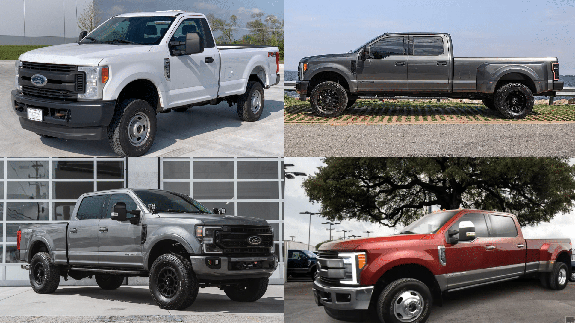 ford f trim levels and price range